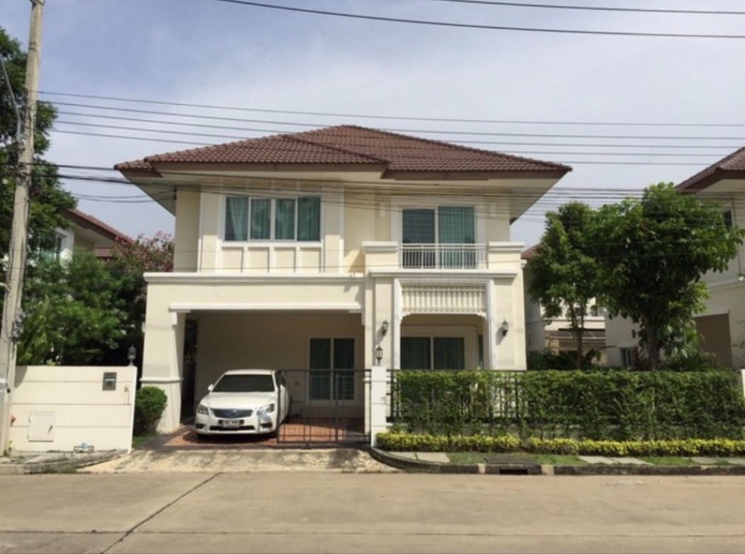 Single house for rent, with furniture, The Centro Village, Ratchaphruek