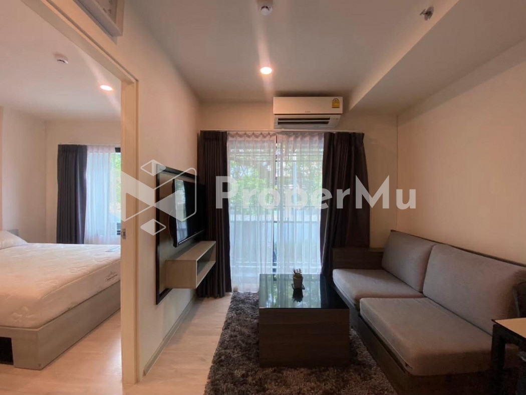 Condo for rent, beautifully decorated, ready to move in, Escent Ville Chiang Mai, 28 sq m, near Cent