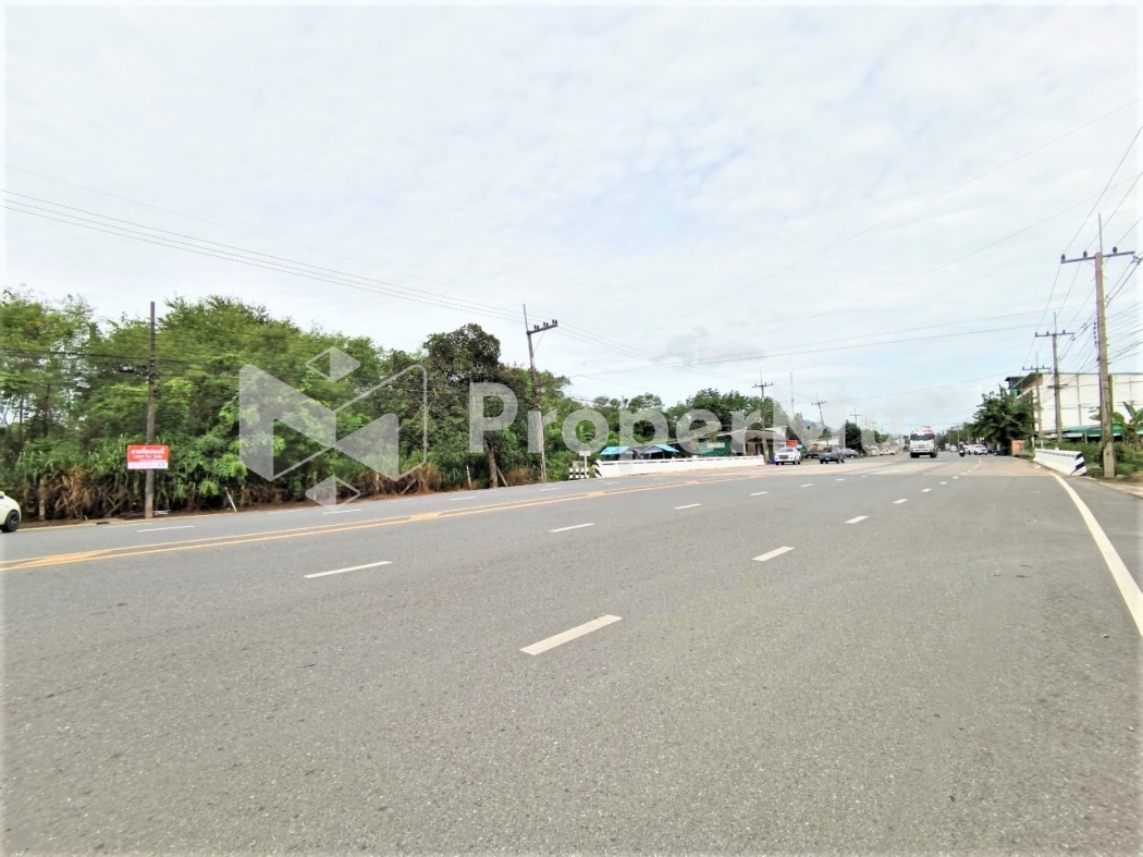 Land for sale ME162, Bo Thong Market, Chonburi, size 4 rai 3 ngan 15 sq m, Road 3340 Bo Thong, Nong 