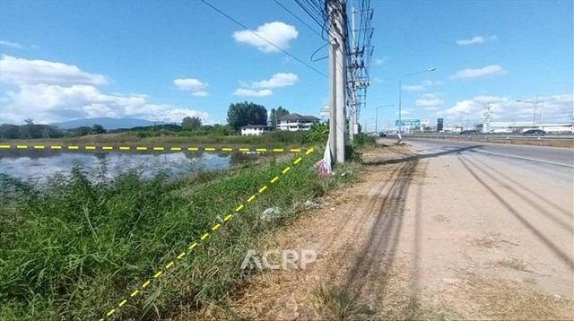 Land for rent on Super Highway road, Chiang Mai.