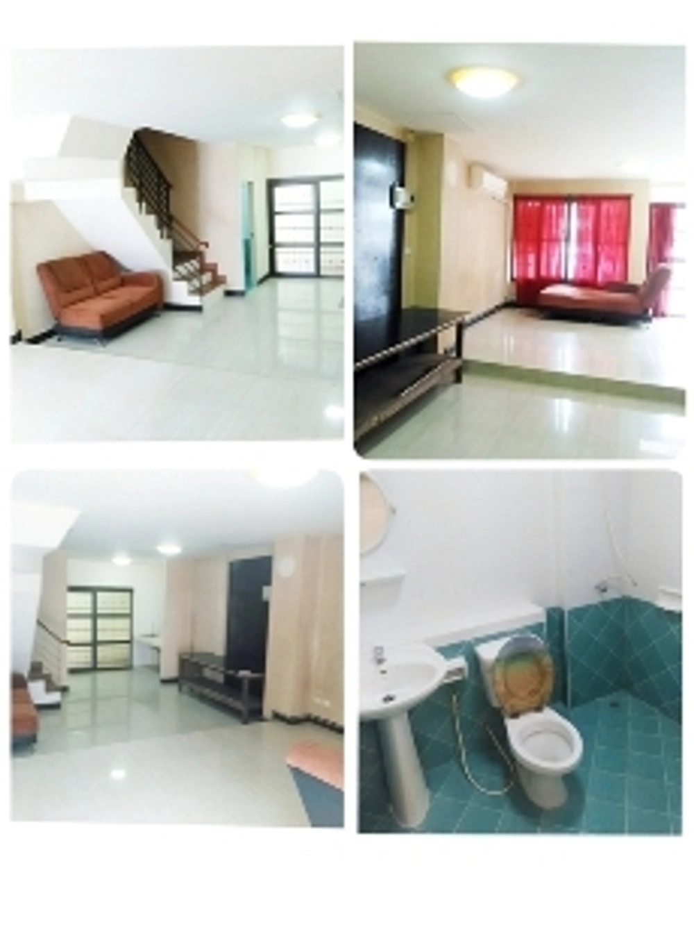 Modern 2-storey townhouse for rent, Soi Chaengwattana 17 (In front of Soi Condo Lumpini) Sinsuk - Subwattana
