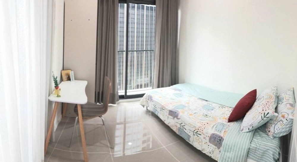 P202408 For rent very cheap! Condo "Noble Remix Thonglor - Noble Remix Thonglor" corner room!! 3 bedrooms, 1 bathroom, 63 sq m. BTS