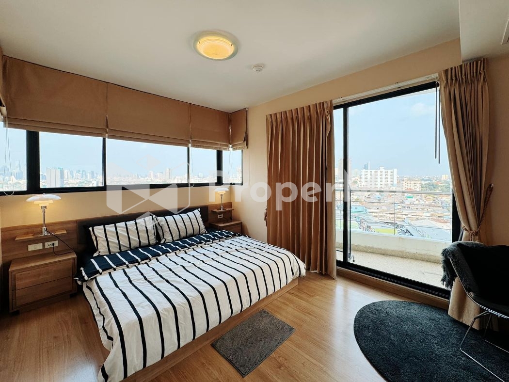 ให้เช่า คอนโด Corner unit facing North and East 2-Balcony 1-ParkingSupalai CASA RIVA Vista 2 57 ตรม.