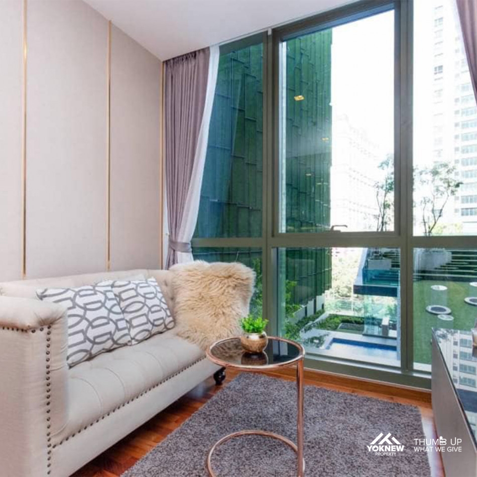 For saleWish Signature Midtown Siam, built-in room,  has a private elevator, a view of the swimming 