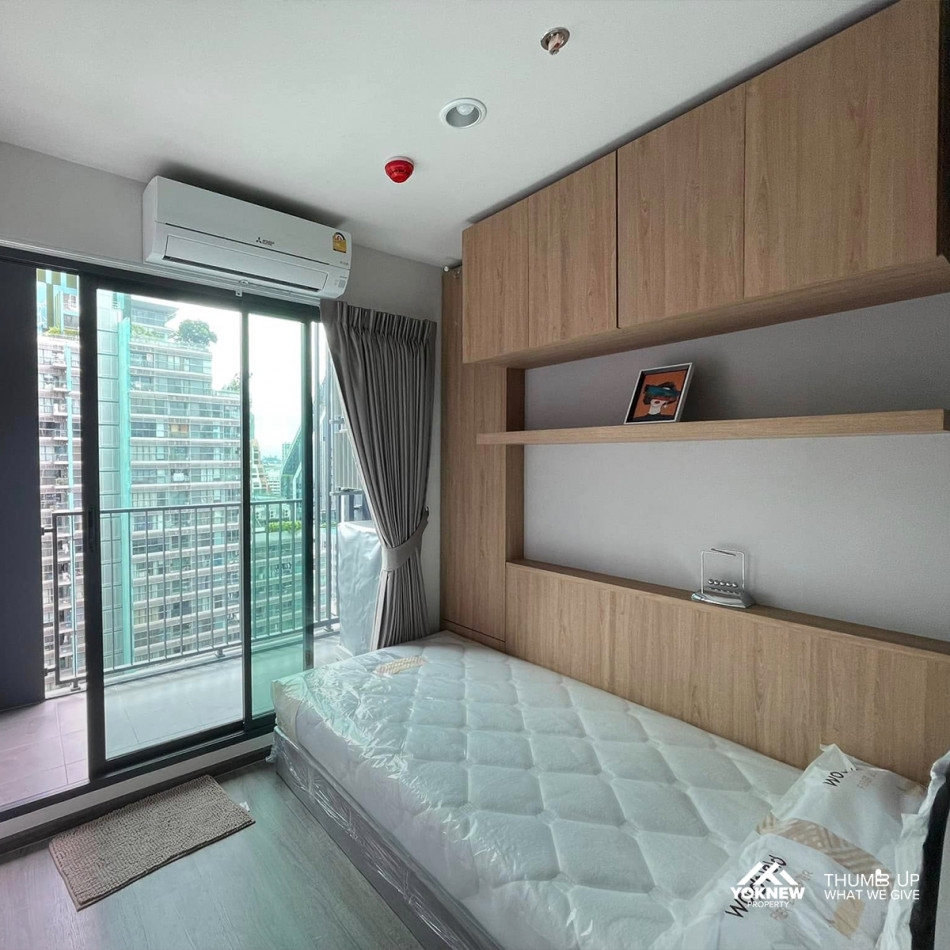 ✨Condo Ideo Chula - Samyan✨1 bed plus room, size 46.5 sq m., can be decorated as 2 bedrooms, high fl