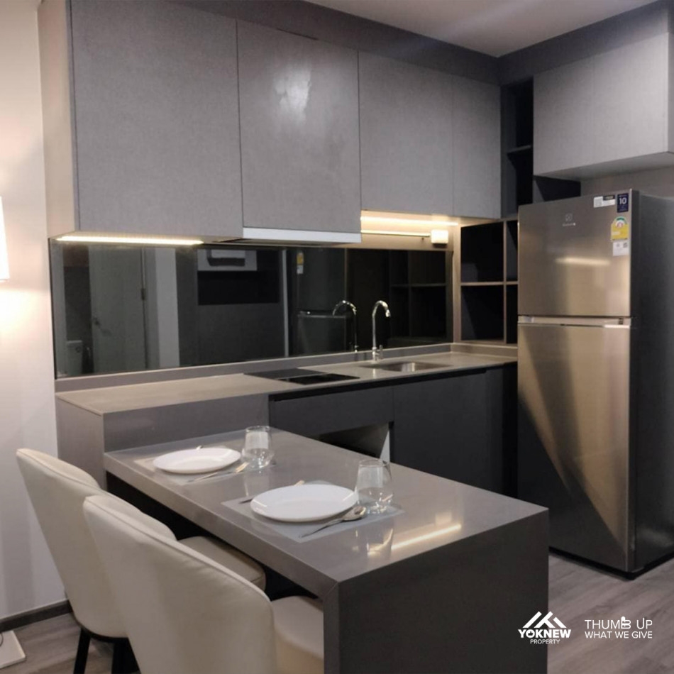 ✨Condo Ideo Chula - Samyan✨1 bed plus room, size 46.5 sq m., can be decorated as 2 bedrooms, high fl