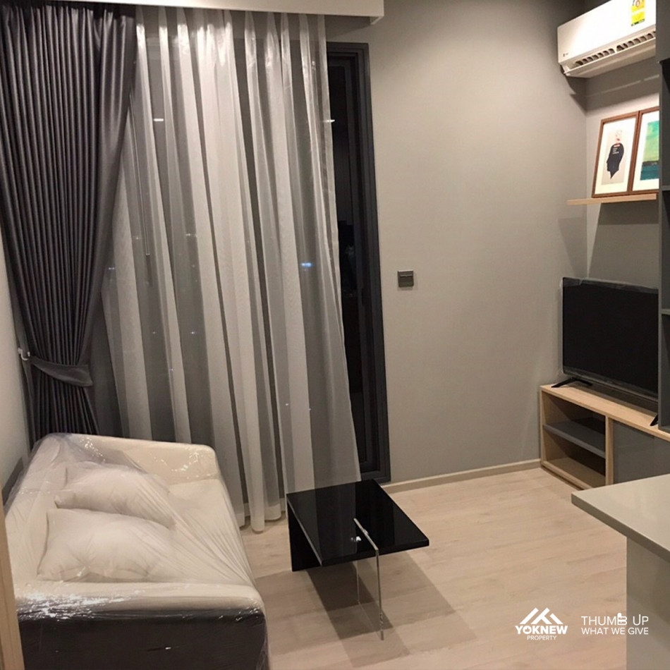 For sale Condo M Thonglor 10, pet-friendly room, size 29.35 sq m, beautifully decorated in a modern 