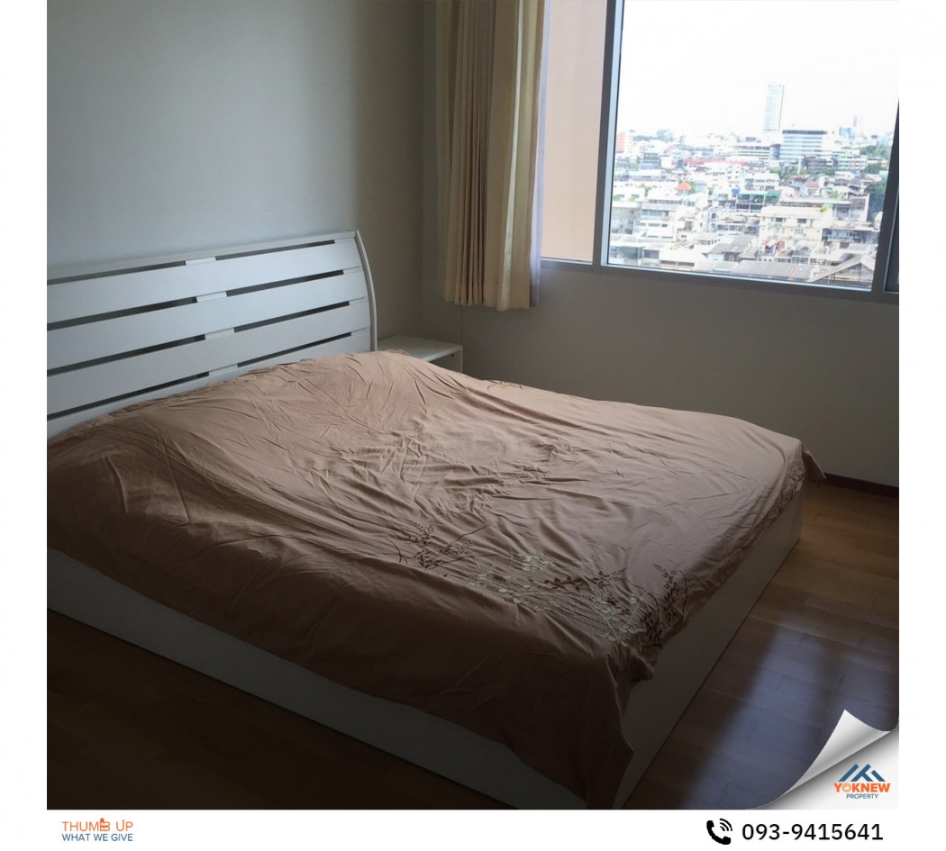 For sale Condo Villa Sathorn, spacious layout, lots of usable space, fully furnished