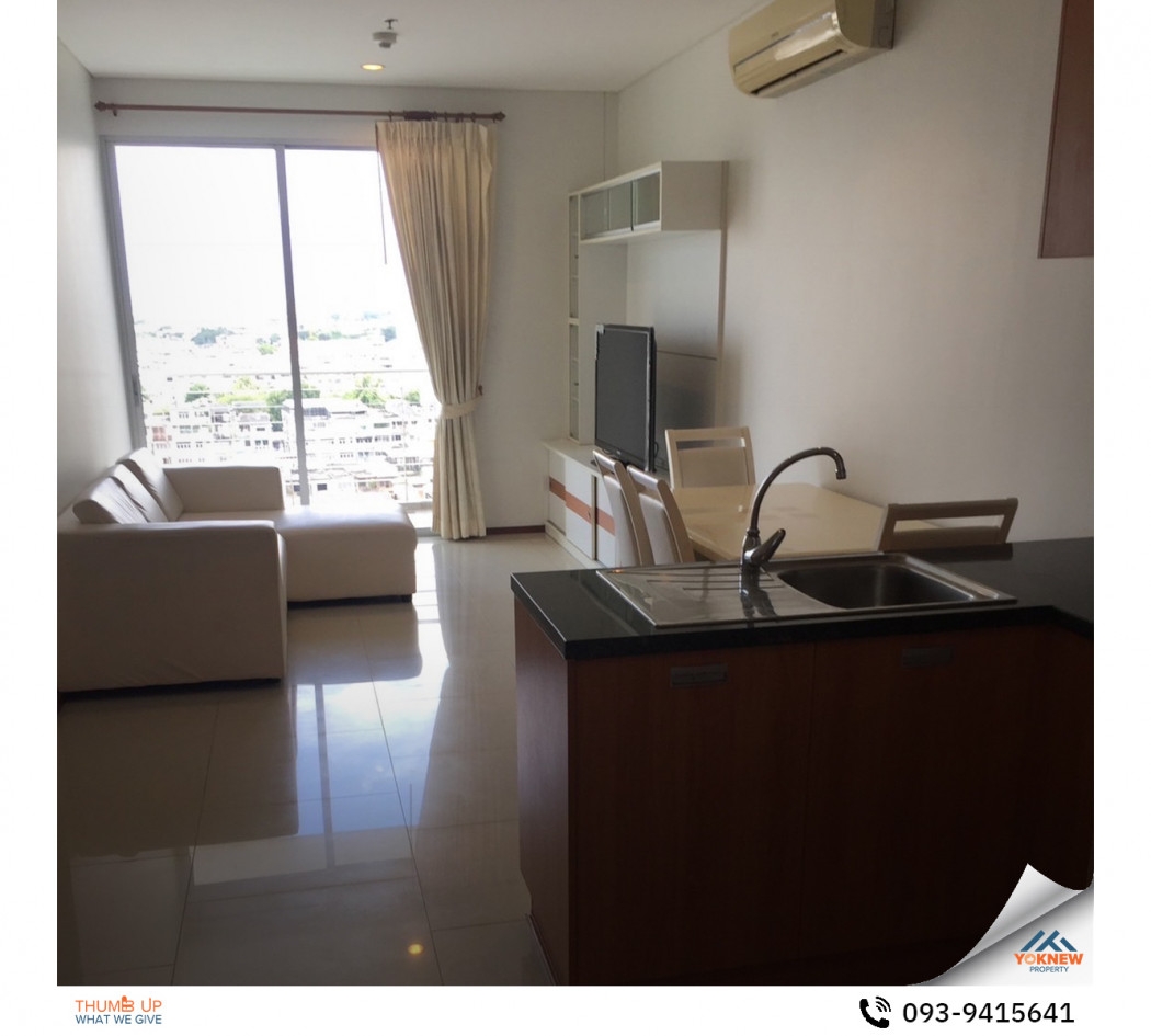 1 bedroom, 1 bathroom, for sale at a good price  Villa Sathorn Condo, spacious layout, lots of usabl