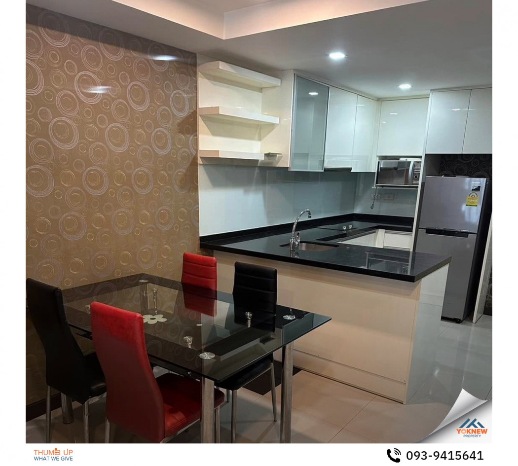 Sold with tenant Condo Le Nice Ekamai, pet-friendly room, beautifully decorated and luxurious, sold 