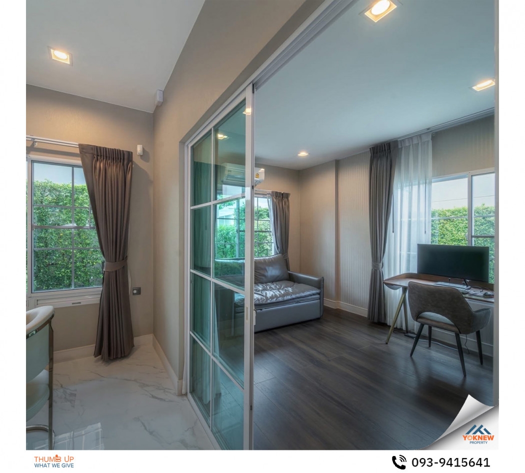 Nantawan Ramintra - Paholyothin 50 House4 bedrooms, 4 bathrooms, 3 parking spaces, area size 97 sq m