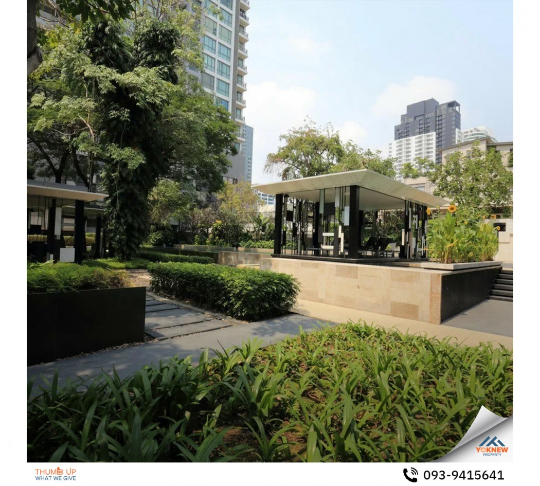 For rent Condo Quattro By Sansiri, airy and comfortable room, fully furnished, electrical appliances