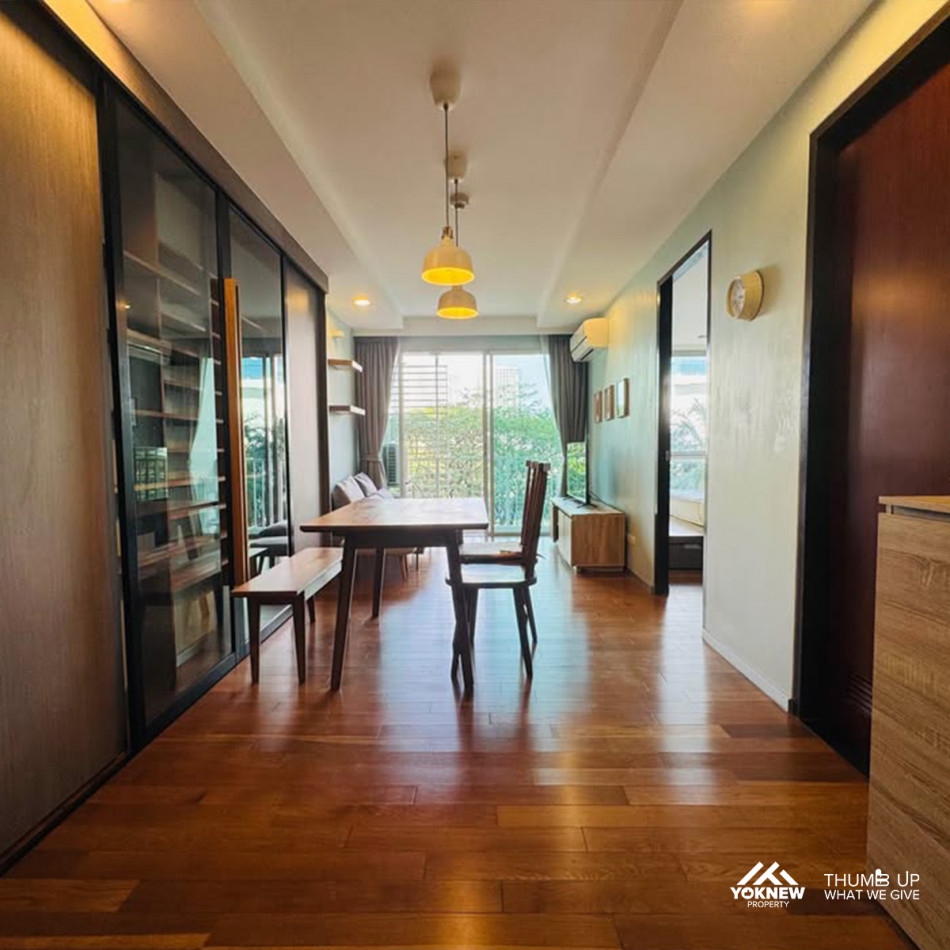 For rent, price 17,000 baht The Line Phahonyothin Park, newly renovated room, beautifully decorated