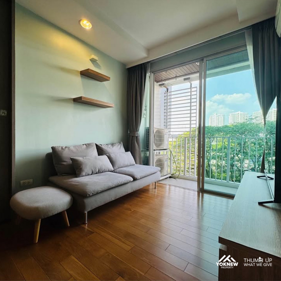 For rent, price 17,000 baht The Line Phahonyothin Park, newly renovated room, beautifully decorated