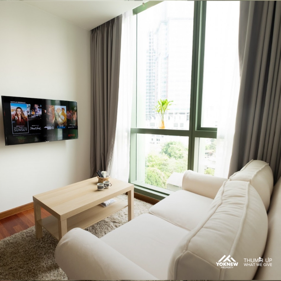 For rent  Condo Wish Signature Midtown Siam 1 bedroom, 1 bathroom, beautifully decorated room, has a