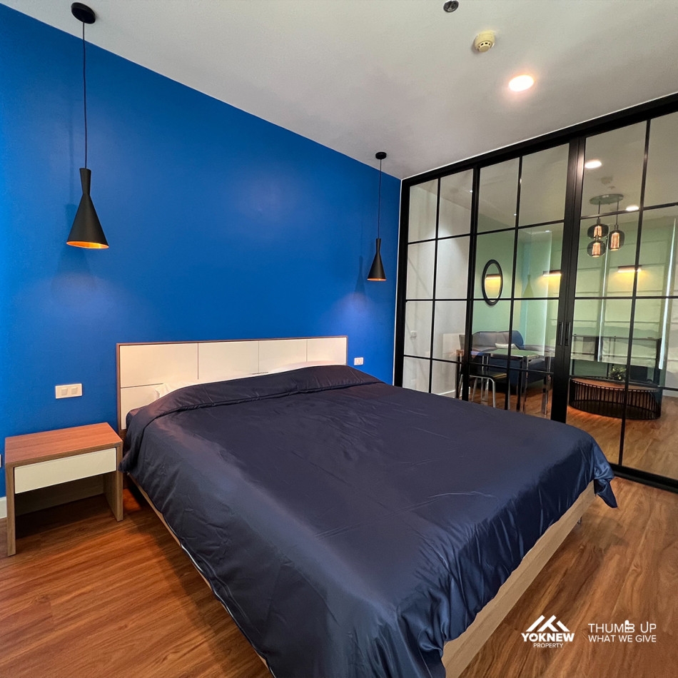 Life @ Sathorn 10, newly renovated room, 1 bedroom, beautifully decorated, complete electrical appli