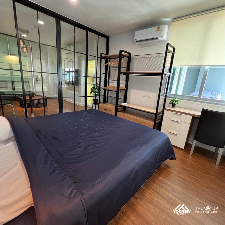 Life @ Sathorn 10, newly renovated room, 1 bedroom, beautifully decorated, complete electrical appli