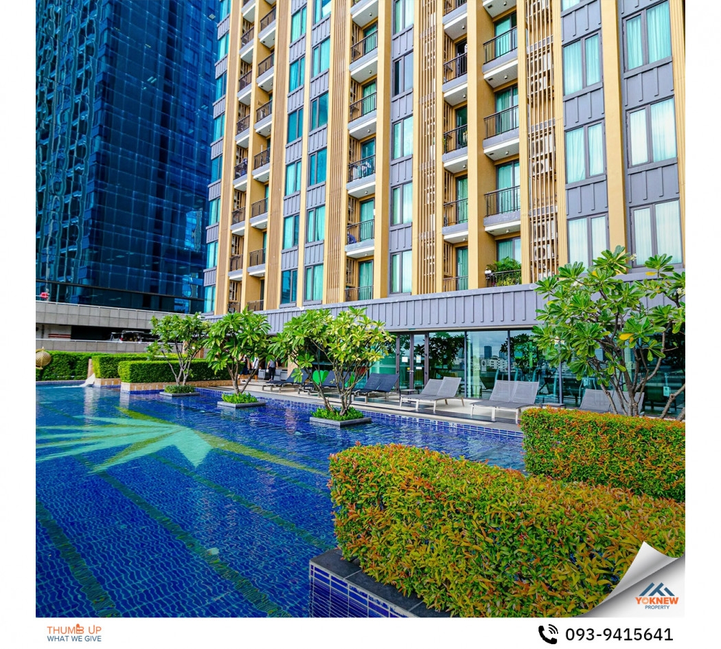 For rentEquinox Phahol - Vibha, separate room, complete electrical appliances, city view