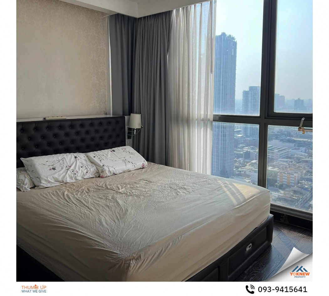 For rentIDEO Q Phayathai, a room with views from 2 sides, a spacious room, guaranteed to be comforta