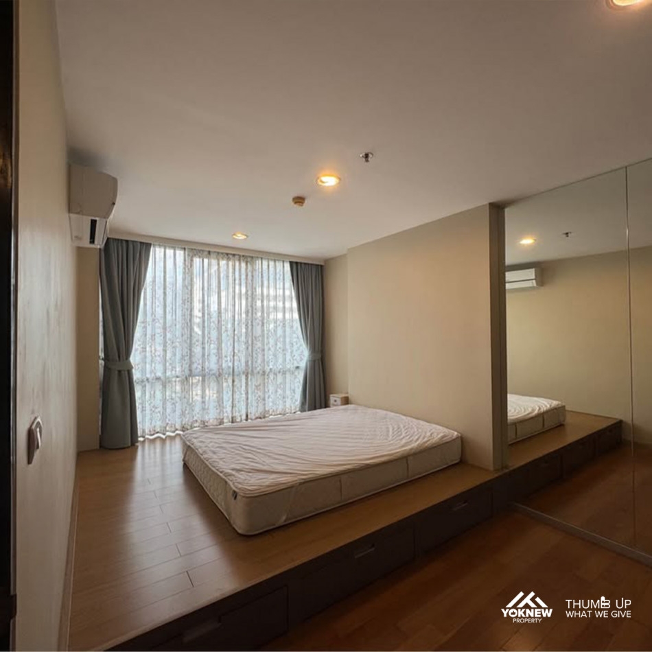 Condo The Line Phahonyothin Park, newly renovated room, beautifully decorated, size 45 sq m, for ren