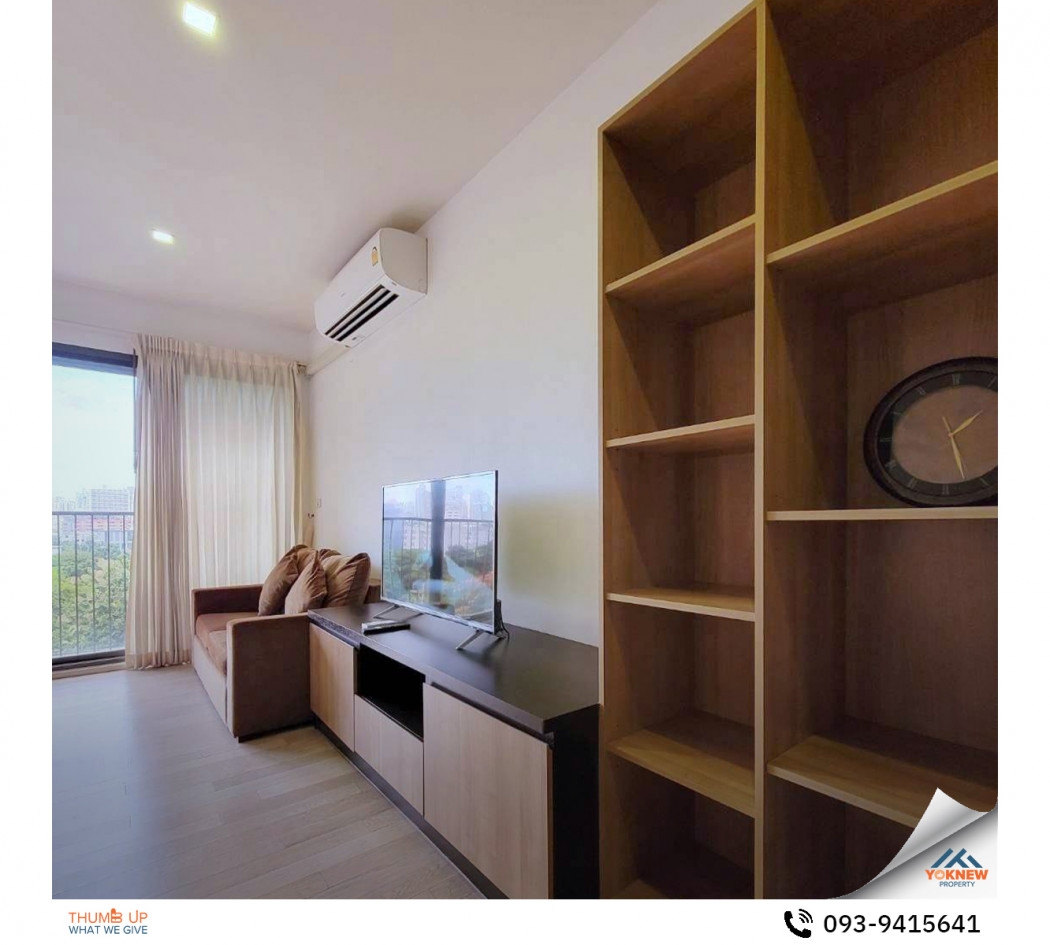 For sale 1 bathroom studio room, Noble Solo Condo, fully furnished, very good condition, city view, 