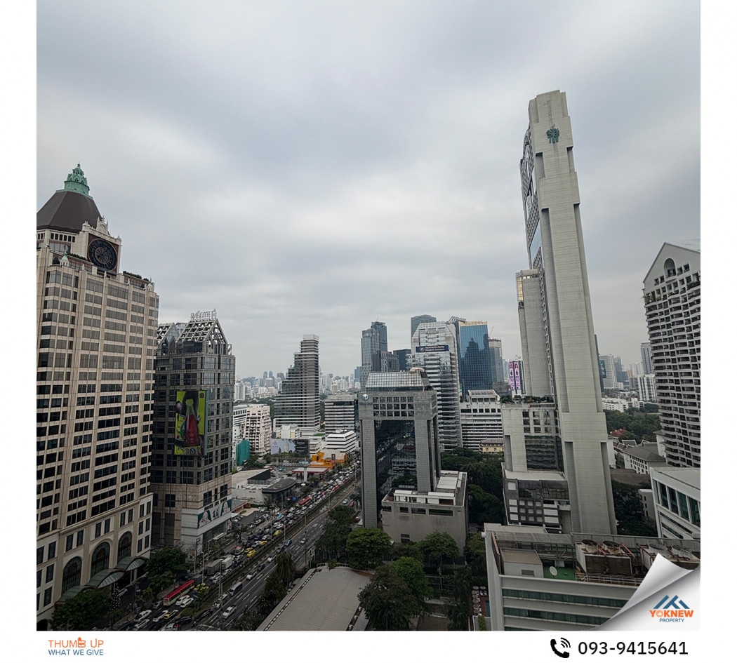 Condo Supalai ICON Sathorn near MRT Lumpini, brand new room, ready to move in, complete electrical a