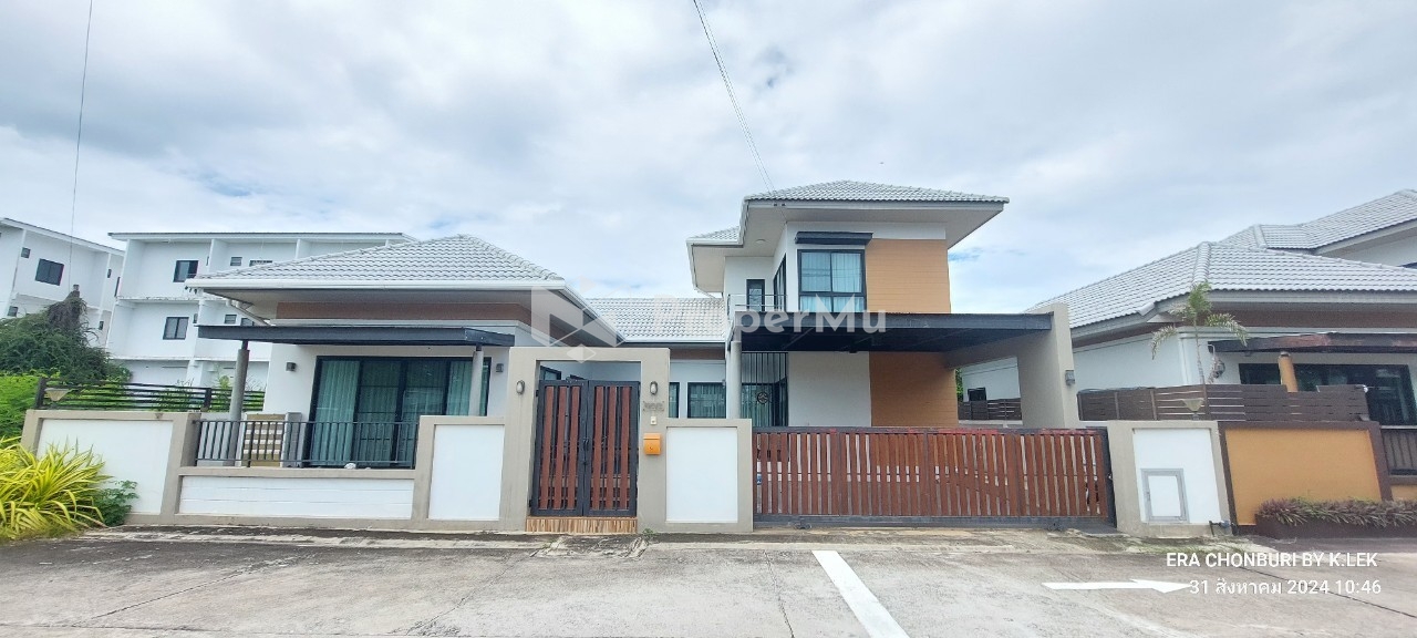 Pool villa house, end house, near the sea, Bang Saray, fully furnished, ready to move in