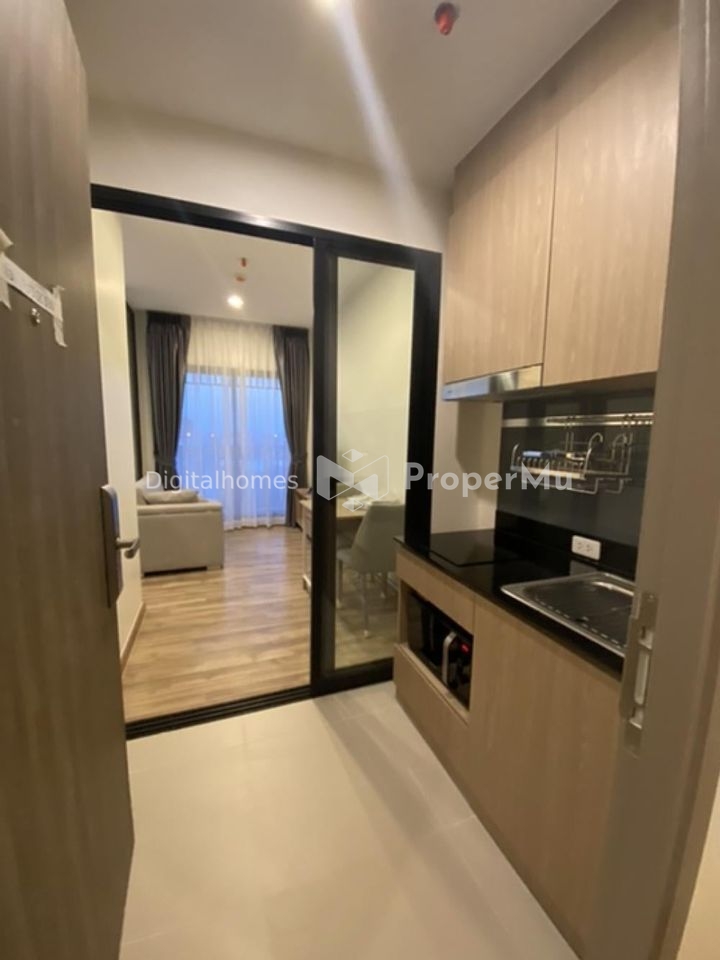 Condo Niche Mono Charoen Nakhon 1 bedroom, fully furnished, 11th floor, river view, 30 sq m., near B