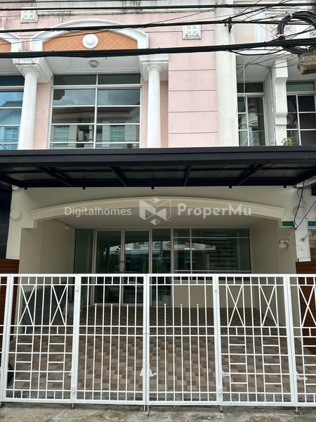 For rent: 4-storey townhouse, Baan Klang Muang Rama 9 - Lat Phrao, 4 bedrooms, 234 sq m., near Centr