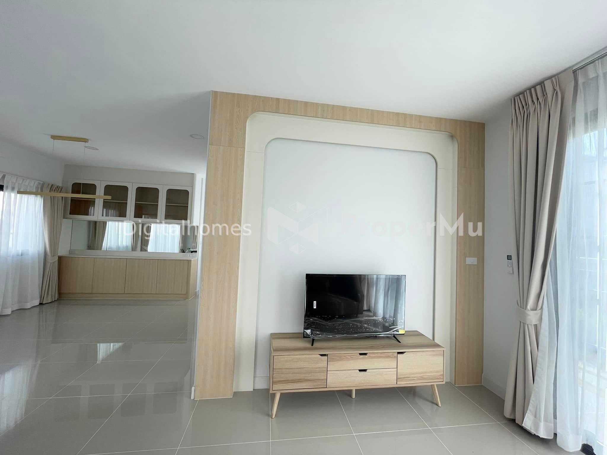 For rent New 2-storey house, Grand Pleno Sukhumvit-Bangna, 3 bedrooms, 162 sq m., near Mega Bangna