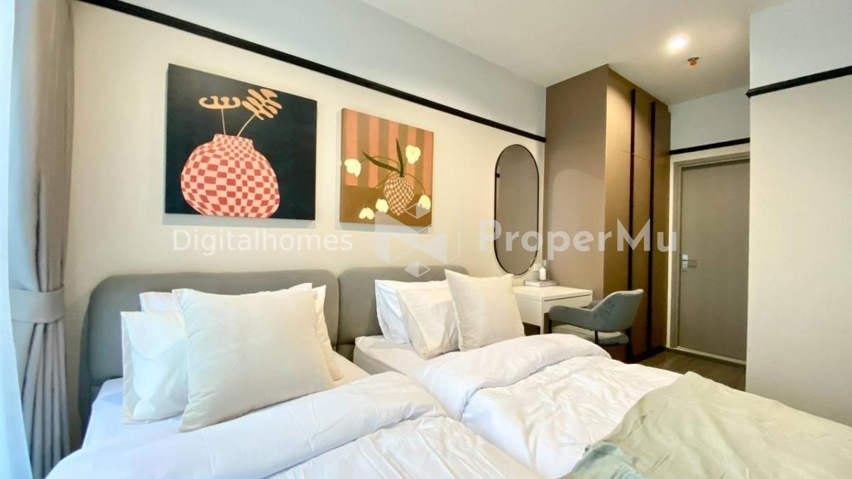 Condo for rent: Ideo Sukhumvit-Rama 4, 2 bedrooms, 17th floor, 66 sq m., near BTS Phra Khanong