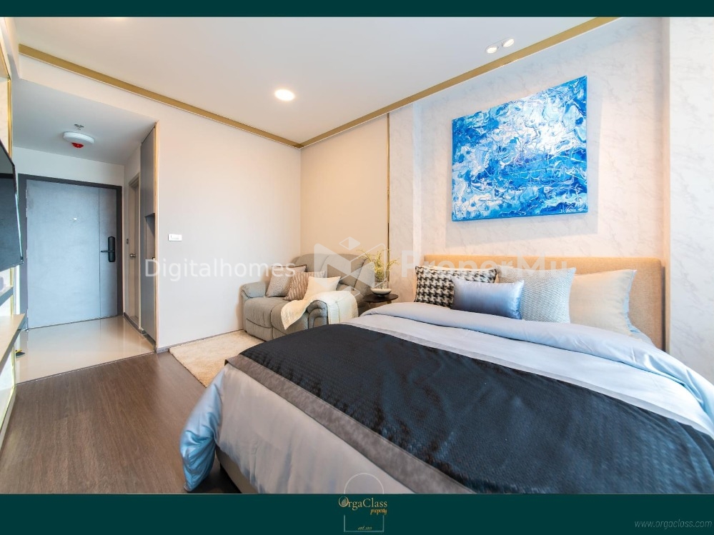 Condo for rent, Ideo Sukhumvit 93, 1 bedroom, fully furnished, 27th floor, 27 sq m.