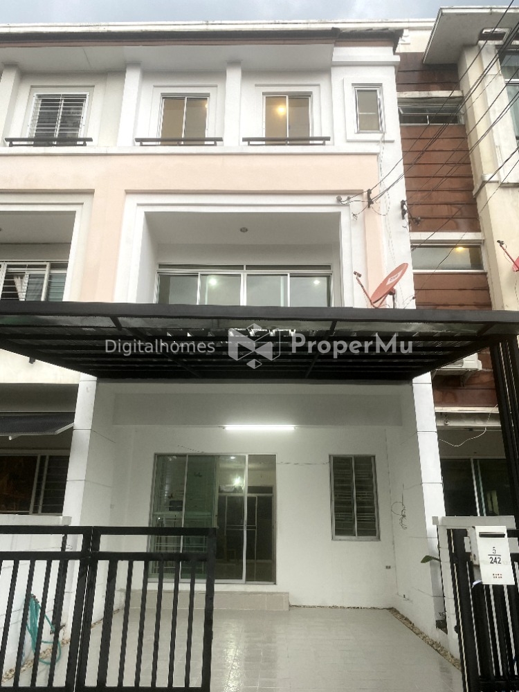 For rent, Baan Klang Muang, The Royal Monaco Srinakarin - Phatthanakan, 3 bedrooms, 21.80 sq m.