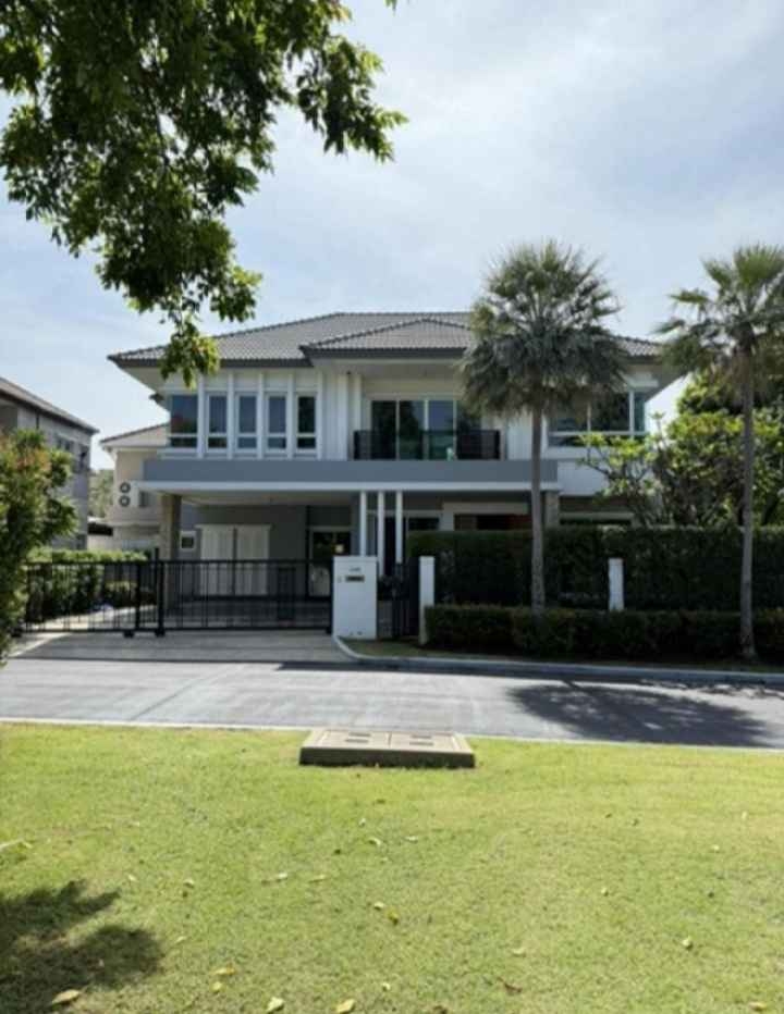 For rent Single house, Grand Bangkok Boulevard, Rama 9-Srinakarin, 4 bedrooms, fully furnished