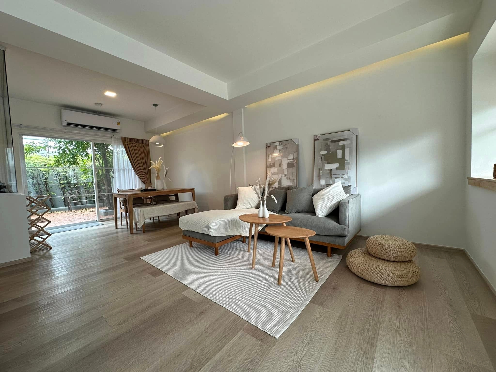 Townhome for rent, Indy 2 Bangna - Ramkhamhaeng 2, Minimal style, 3 bedrooms, 122 sq m.