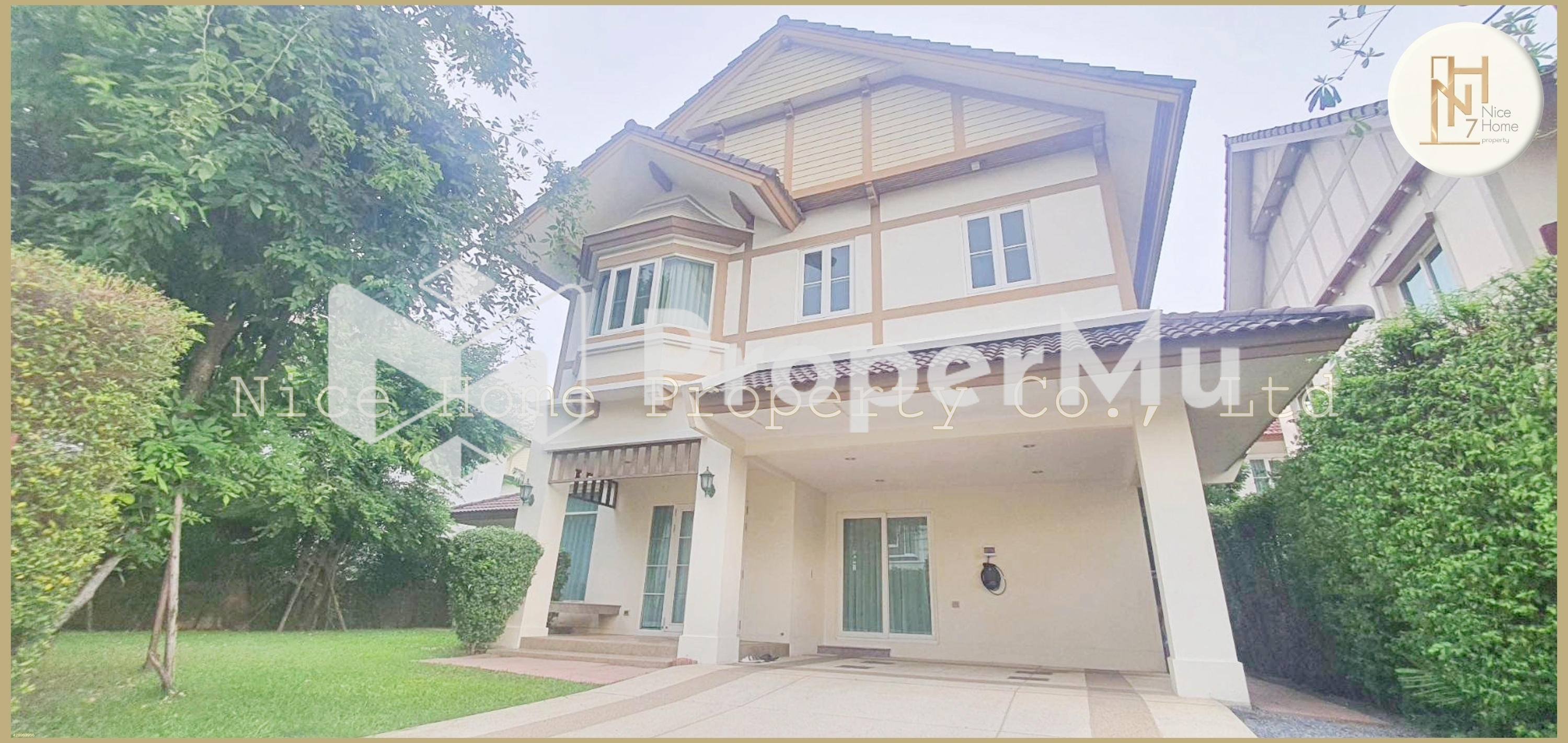 Single house for sale, Lat Phrao, Chaiyaphruek-Chaengwattana, beautiful house, good condition, on Chaiyaphruek Road