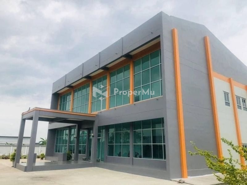 Sale New factory with land 3 rai in Bangna-Trad Km.23  Details: 