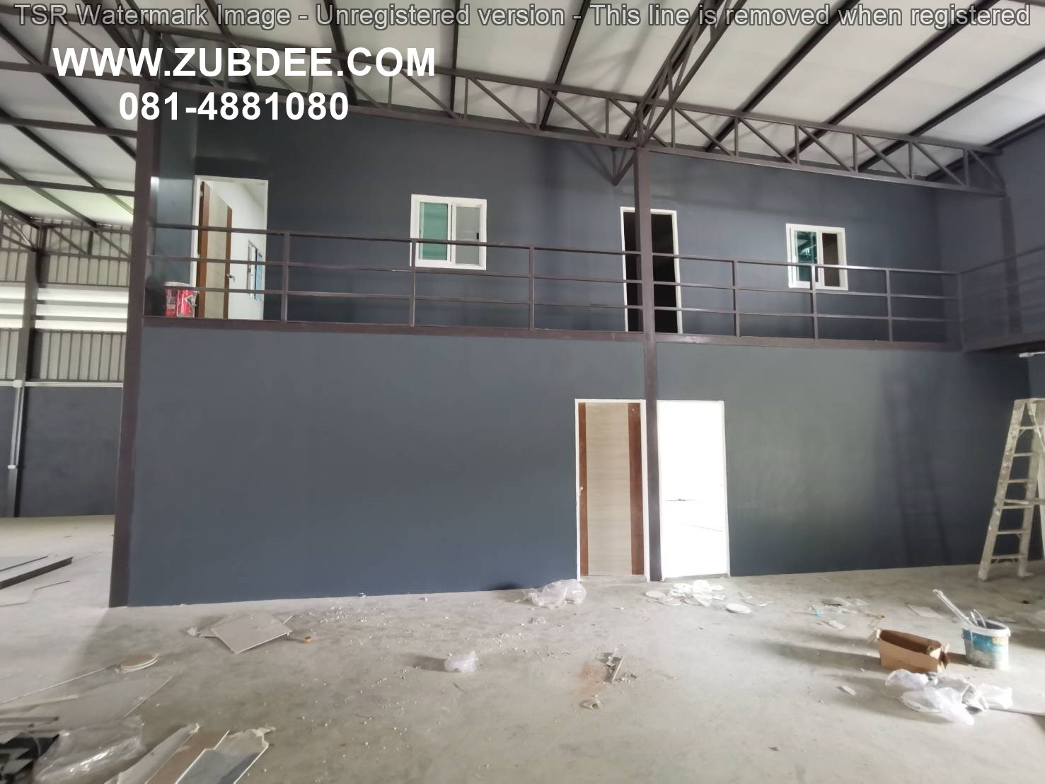 Warehouse for rent with 8 bedroom rooms, area size 700-1,400 sq m, cheap price, Khlong Luang area,