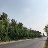 Urgent sale, large vacant land plot, 100 rai, Highway No. 3035, Lam Luk Ka, Pathum Thani