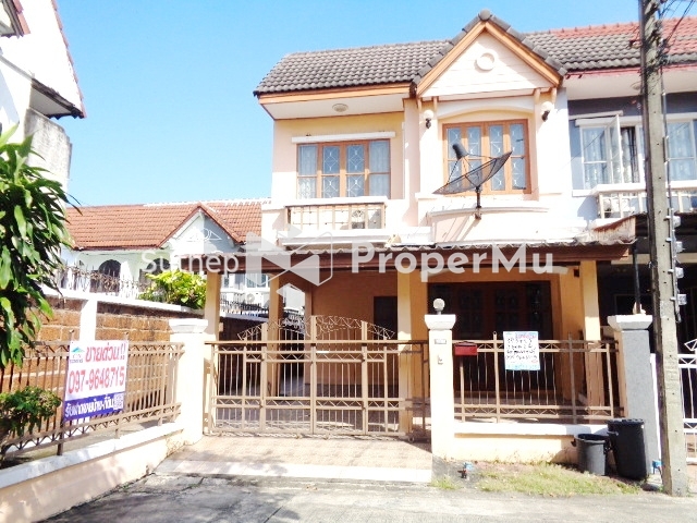 🚩 For sale: End townhouse, 27 square wah, Busarin Village, Ram Intra, Km. 9, Soi Phraya Suren 40