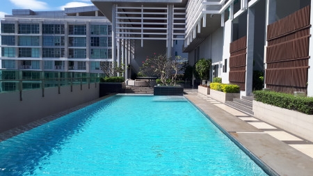 Condo for rent 0 meters MRT Ratchadaphisek near Olympia tower RHYTHM Ratchada 1  bed 45.5 sqm. high 