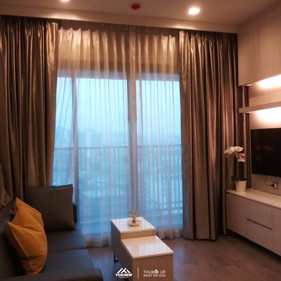 Beautiful room for rent, fully furnished  Condo Whizdom Avenue Ratchada - Ladprao  near MRT Lat Phra