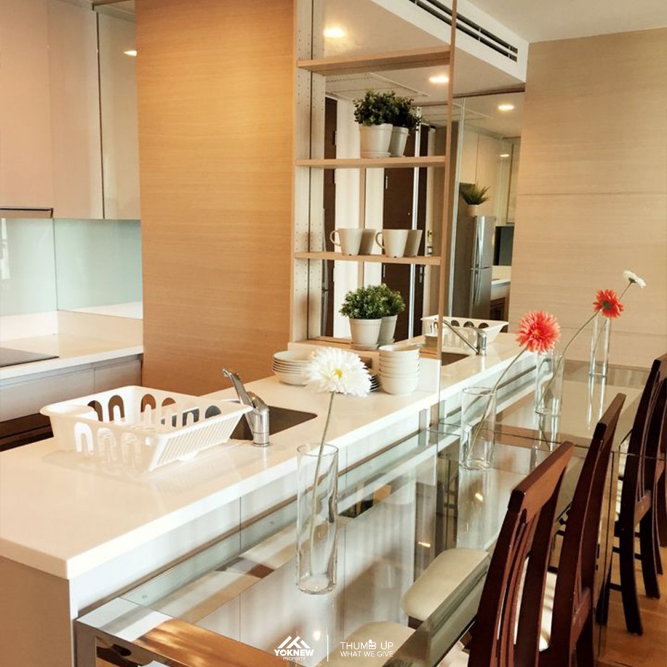 Condo for rent The Address Asoke  High floor room with furniture and electrical appliances ready to 