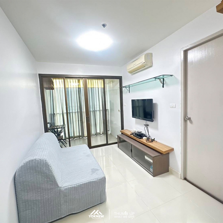 Ready for rent Ideo Ladprao 1 bedroom, size 32 sq m., beautiful room, ready to move in