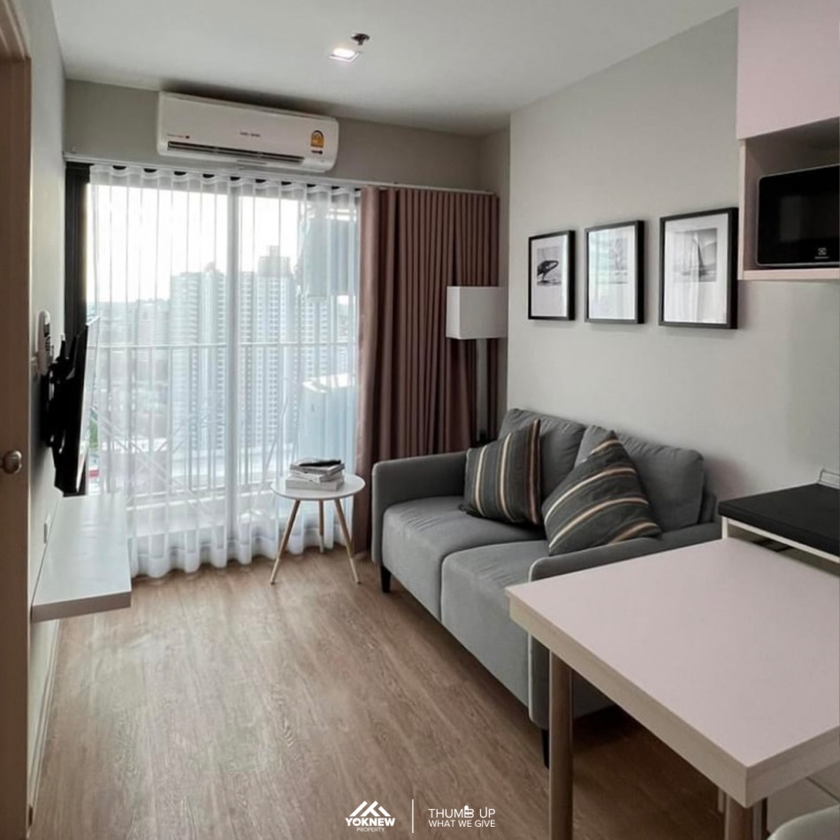 Available for rent Condo Rich Park @ Triple Station, fully furnished with furniture and electrical a