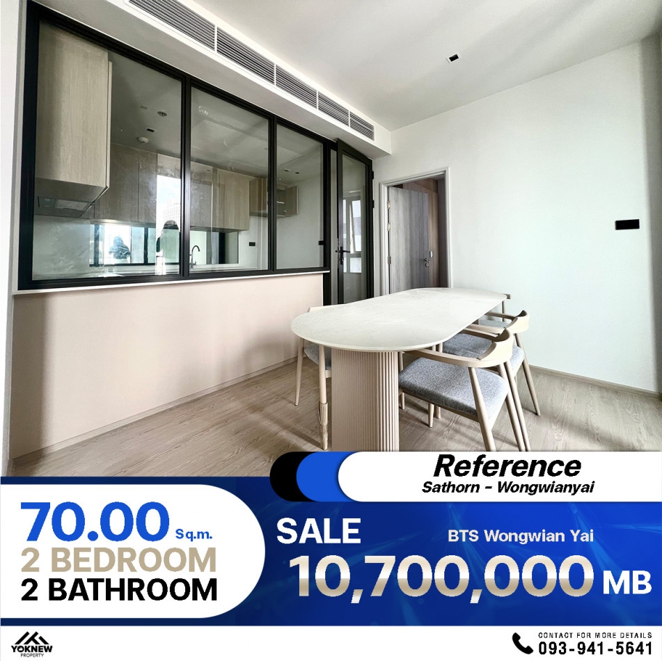 ✨ Urgent!! Reference Sathorn - Wongwianyai, very rare room, large room, selling at a very good price