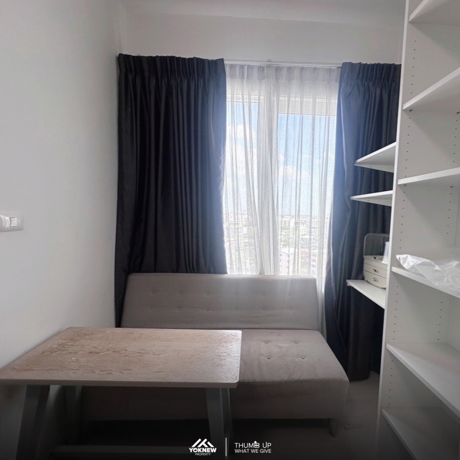 For rentChapter One Eco Ratchada - Huai Khwang, ready to move in, fully furnished, private