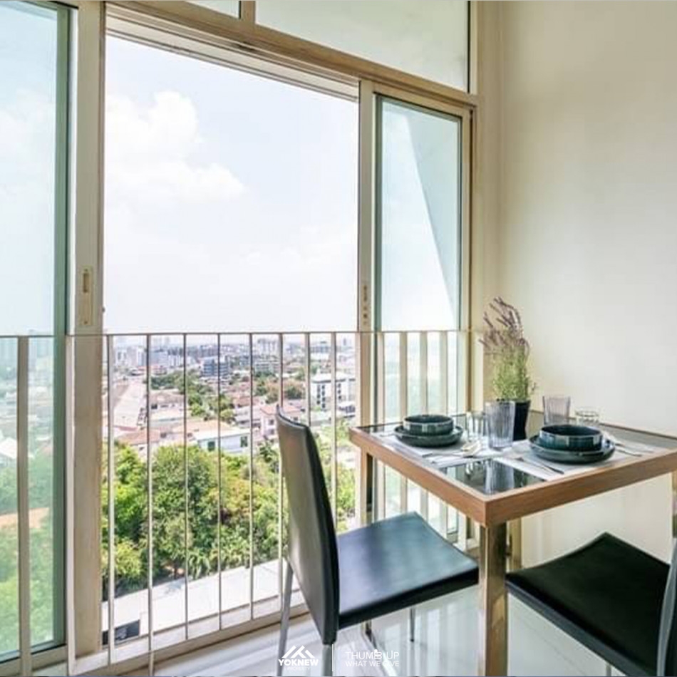 Ready for rent 1 bedroom 1 bathroom Condo Ideo Verve Sukhumvit The room is ready for you to own.