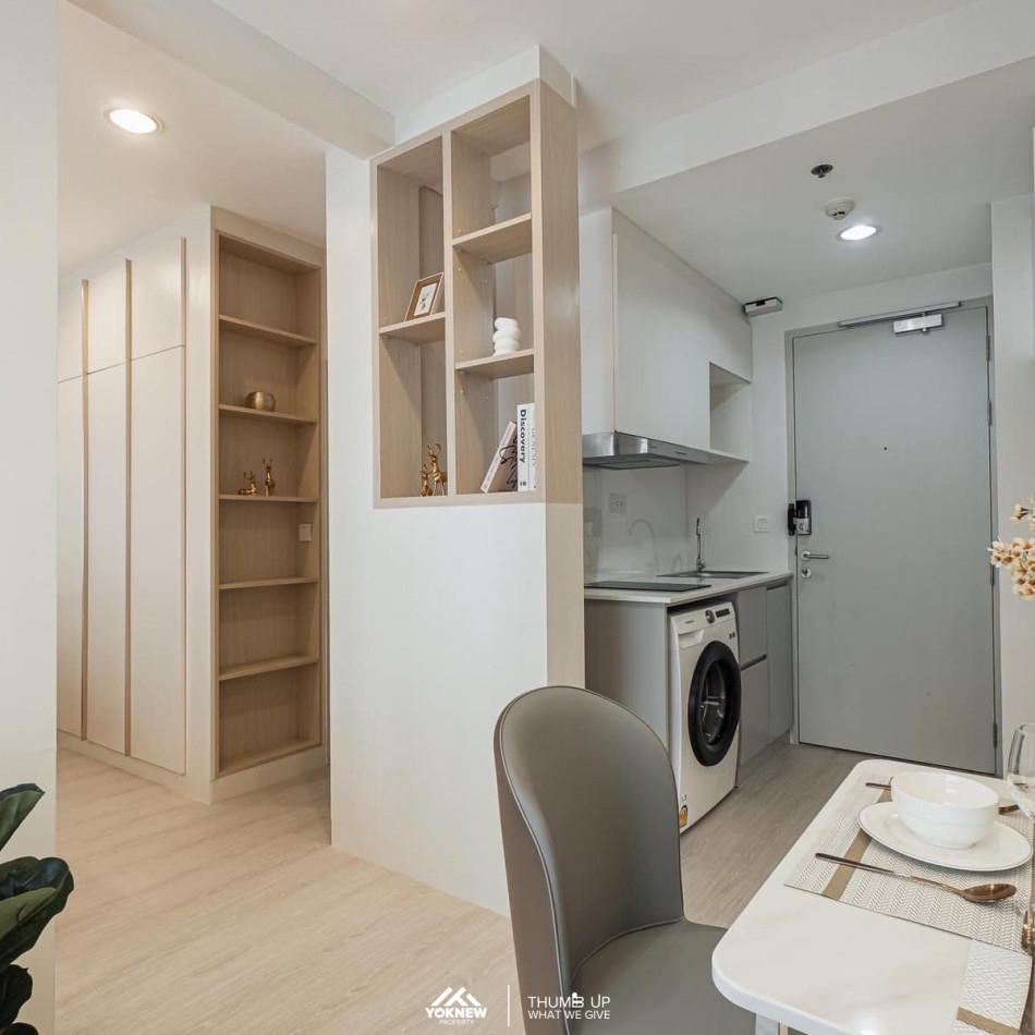 Urgent saleNewly renovated room, 1 bedroom, 1 bathroom, Condo IDEO Q RatchatewiNear BTS Ratchatewi