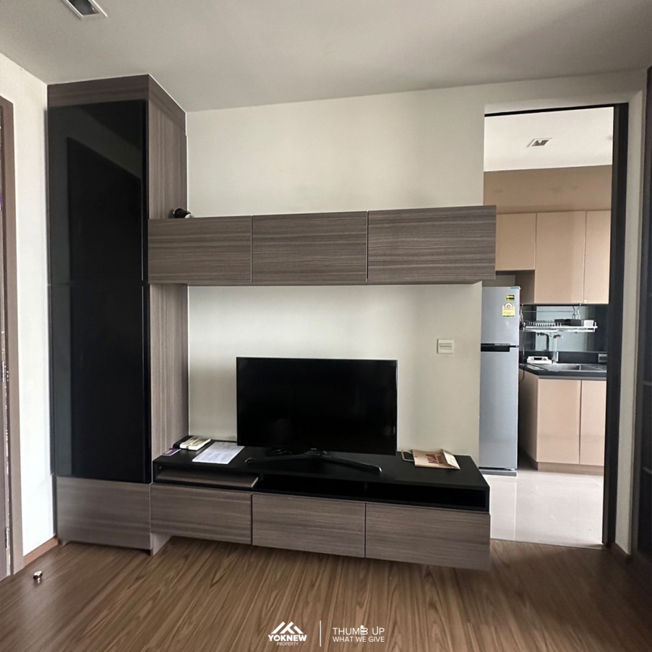 Condo for sale: The Line Sukhumvit 71, fully furnished, ready to move in, high floor, unblocked view